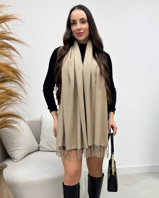 Lenço Mania Essenza Vanessa Cappuccino 134573