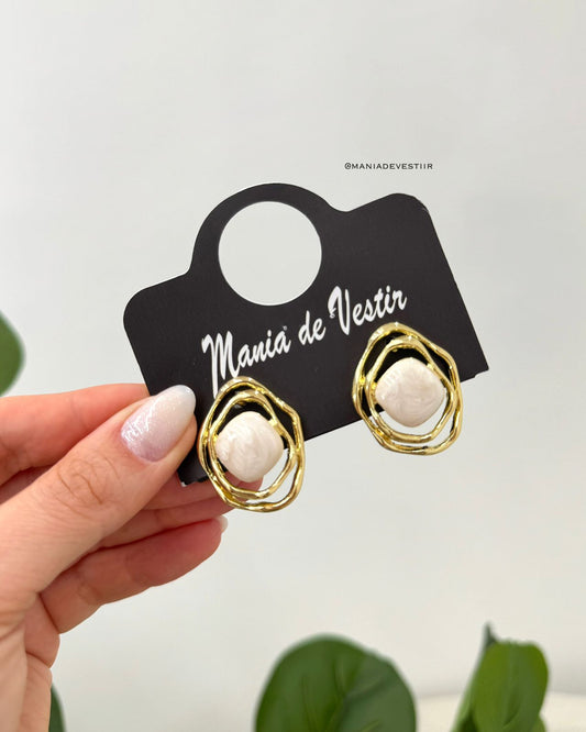 Brinco Dourado Mania Essenza 118066