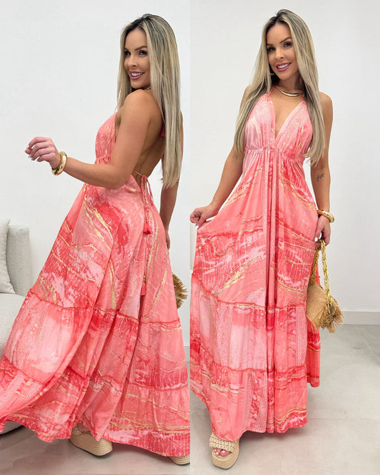 Vestido Romana Rosa 106928