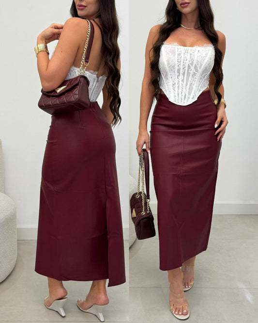 Saia Pu Jeniffer Marsala 129618