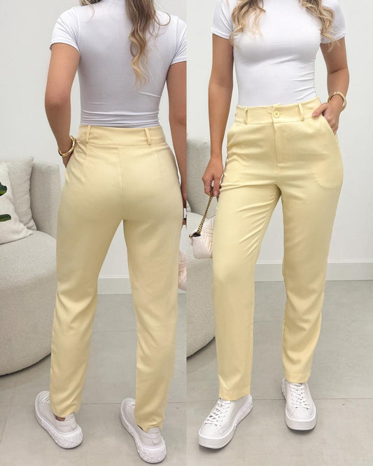 BLACK Calça Cintia Amarelinho 116646