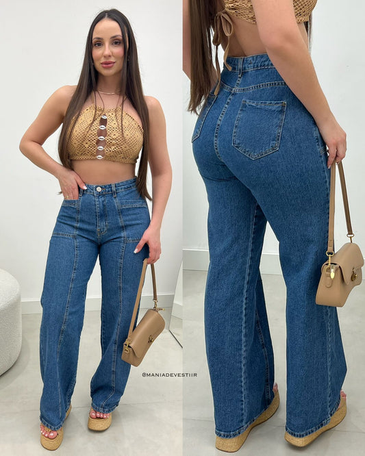 Calça Jeans Delavê Marcela 107068