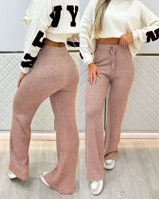 Calça Lã Yuna Rose 95938