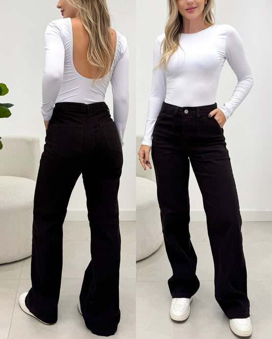 Calça Jeans Nexo Angélica Chocolate 133928