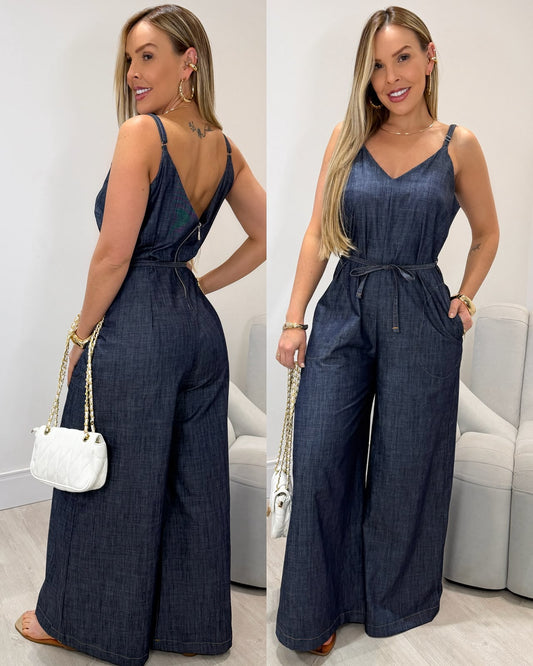 Macacão Jeans Juli 135835