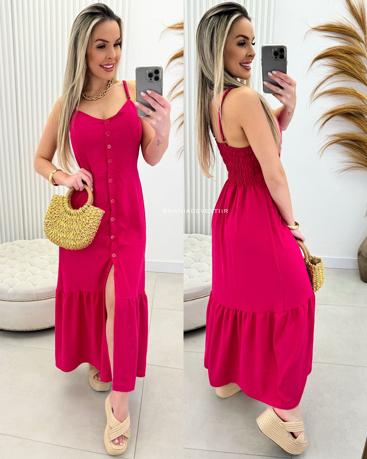 FULL CWB- Vestido Alana Pink 71862