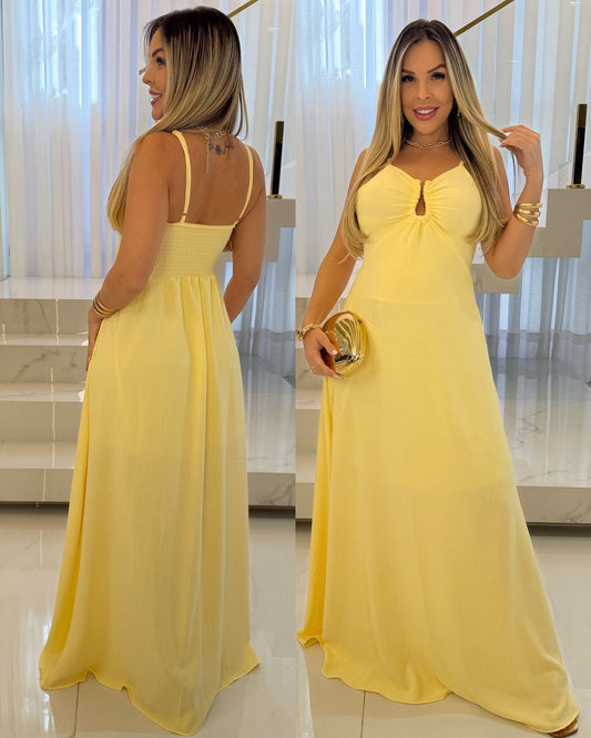 Vestido Manuele Amarelo 120174