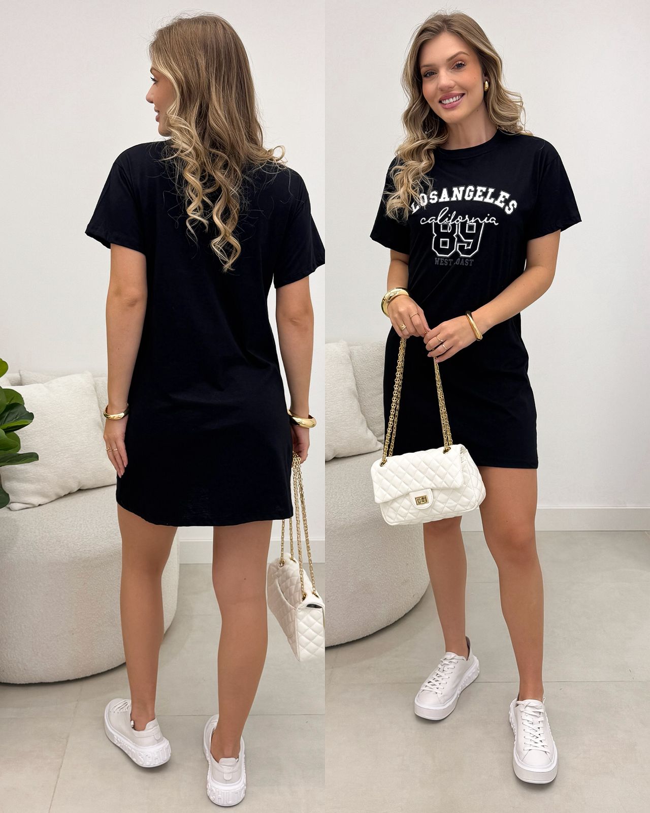 BLACK Vestido Los Angeles 116497