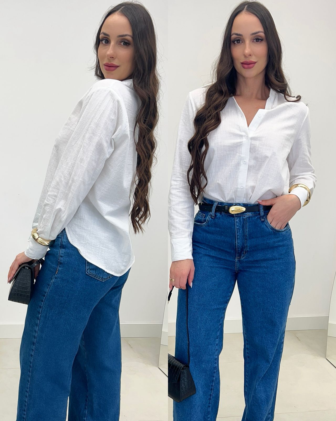 Camisa Nadini Branca 127022