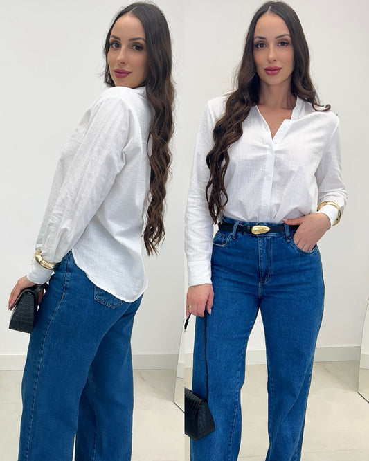 Camisa Nadini Branca 127022