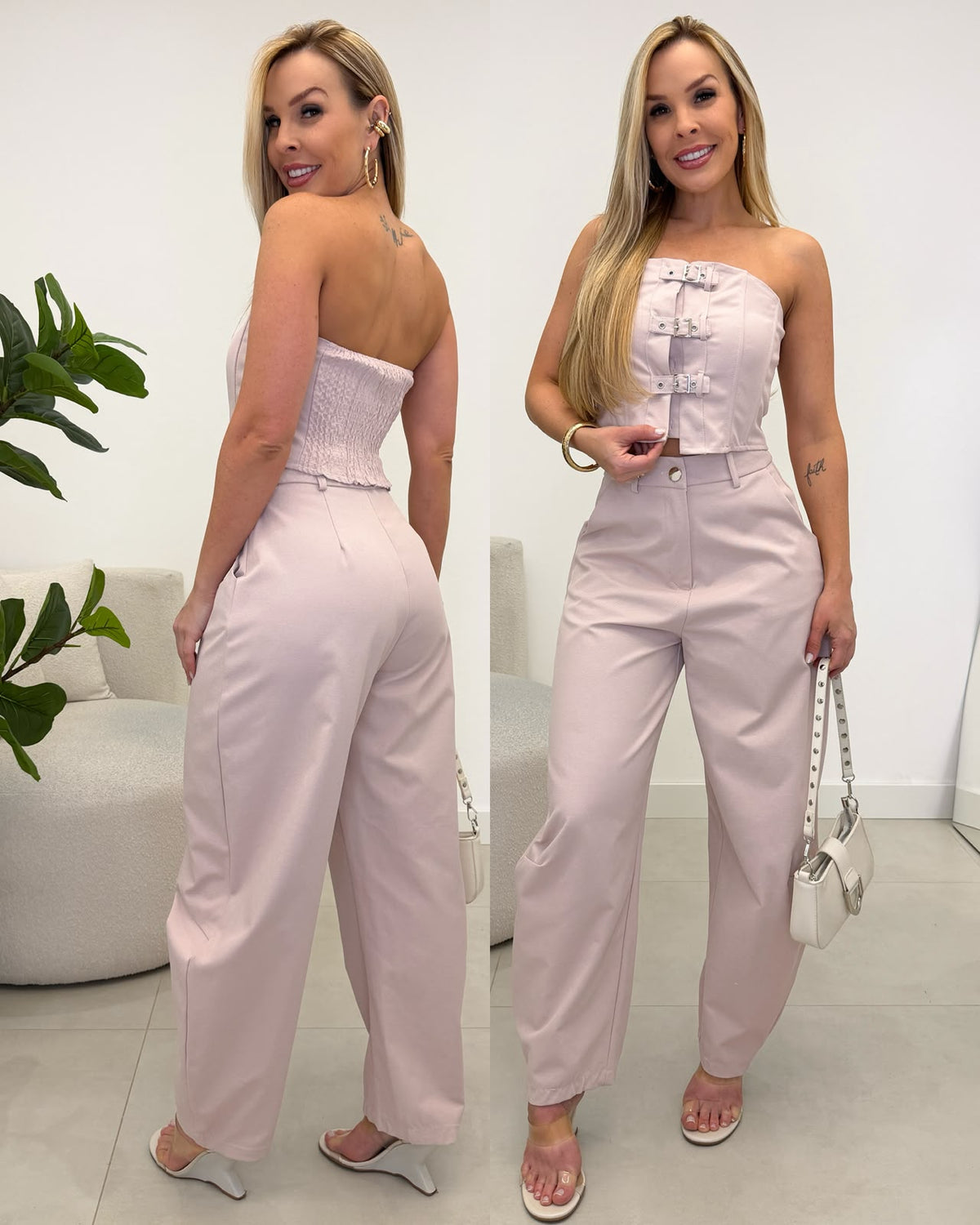 Conjunto Kassiane Rose 137531