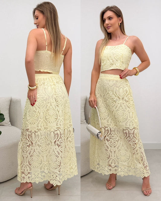 Conjunto Olga Amarelo 119754