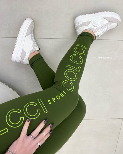 Calça Legging Colcci Verde 65195