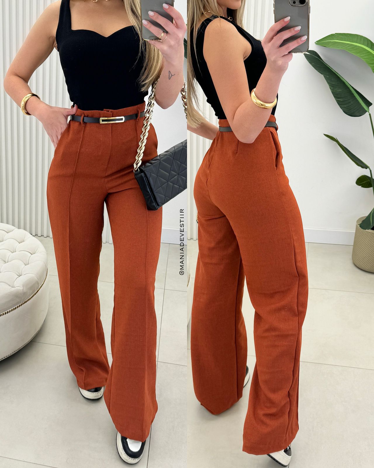 FULL CWB-Calça Daiane Terracota 72057