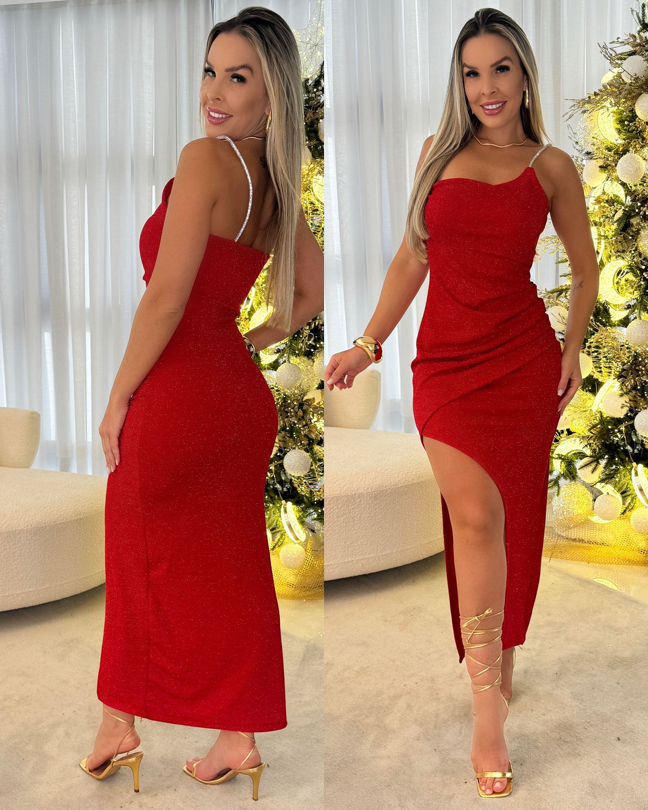 FULL SP-Vestido Kelly Vermelho 85749