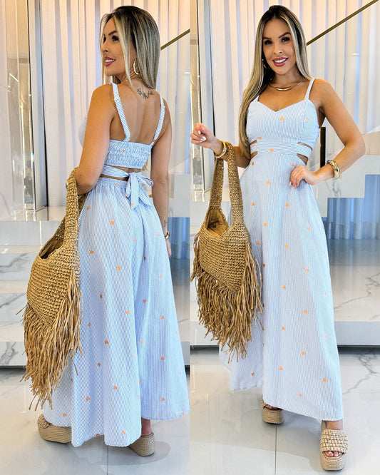 Vestido Mag Azul 110190