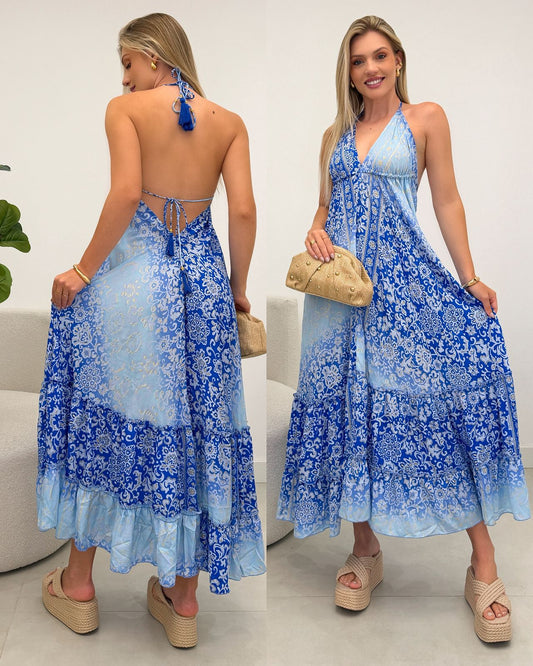 Vestido Aruna Azul 121296