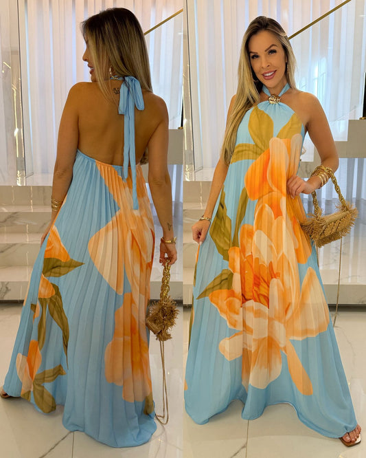 Vestido Aline Azul 120169