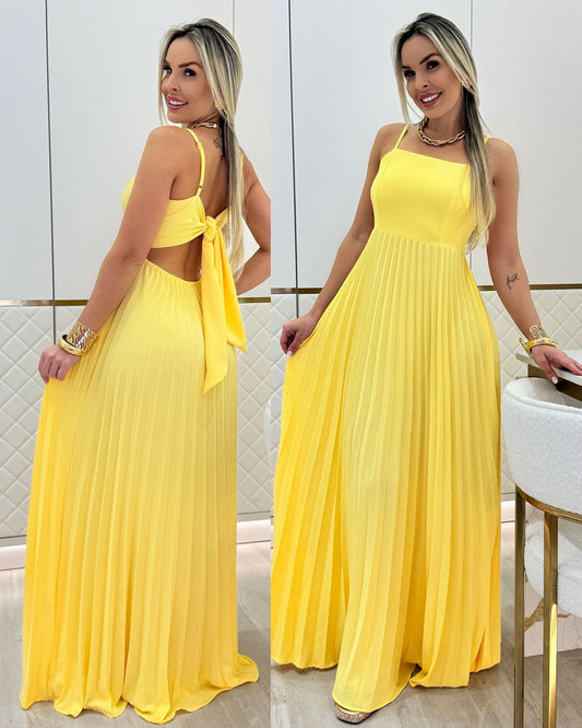 FULL SP-Vestido Serena Amarelo 74397