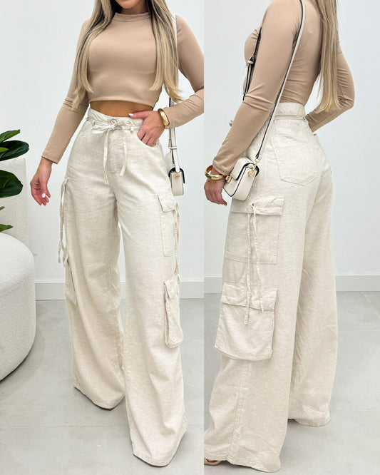 Calça Linho Consciência Clarice 102822