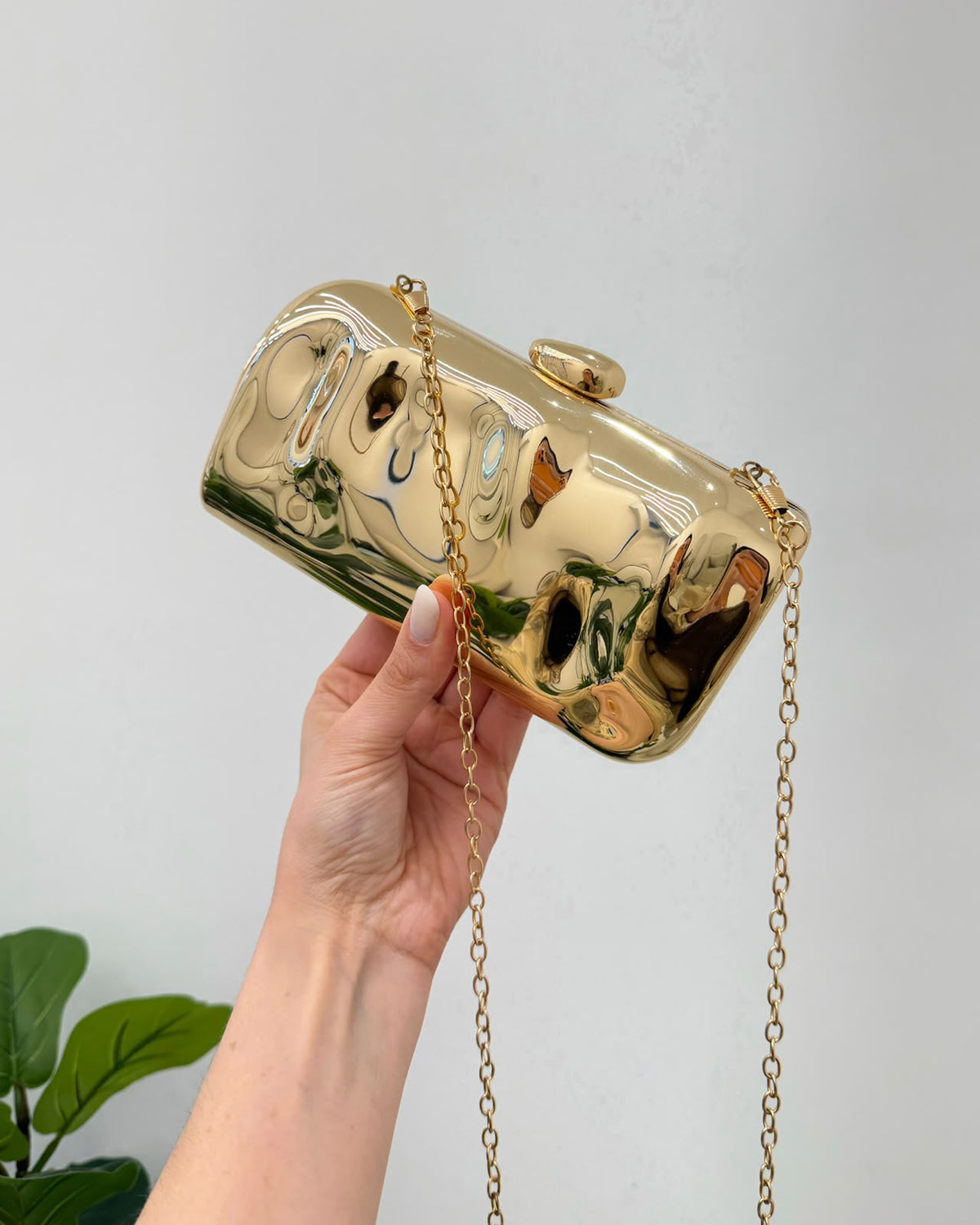 Bolsa Mania Essenza Dourada 137548