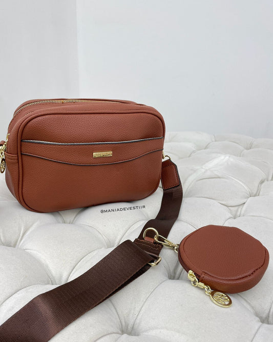 Bolsa Elara Marrom 100295