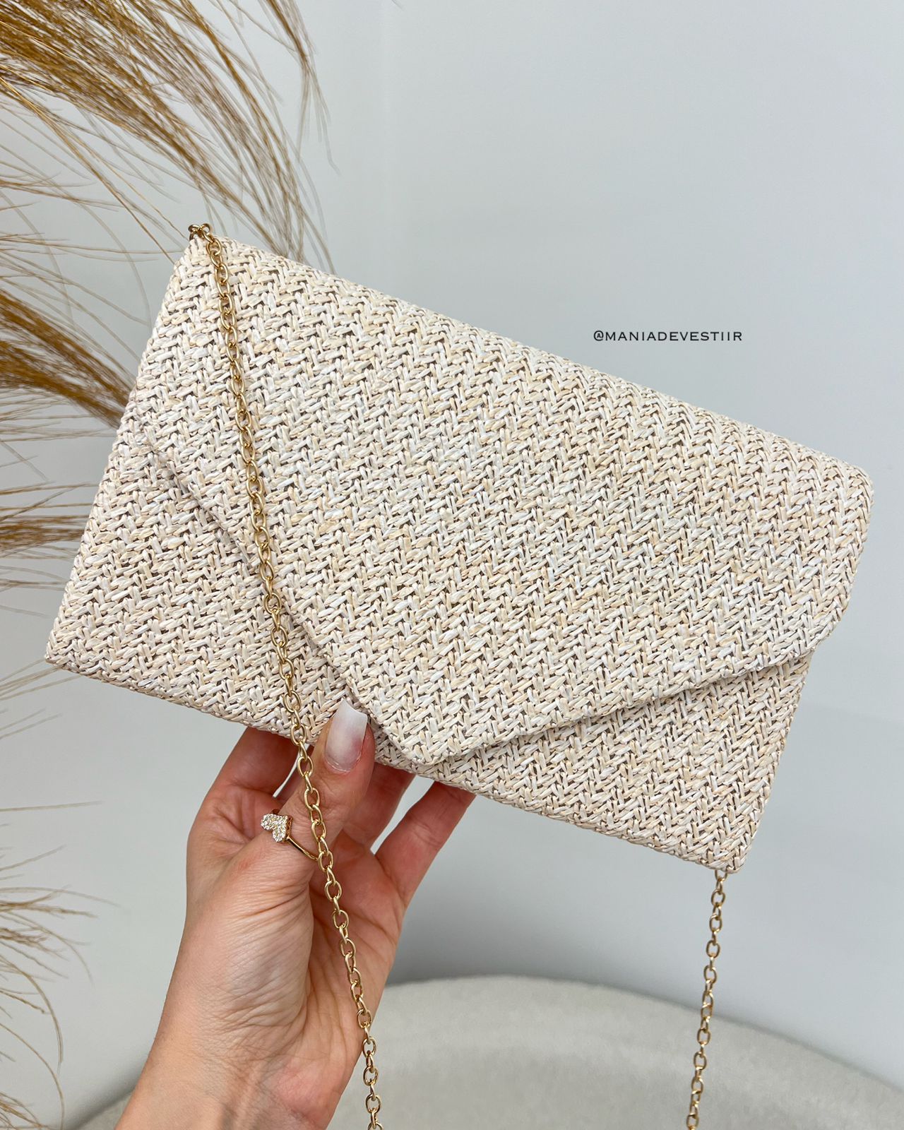 Bolsa Lunara Creme 113638
