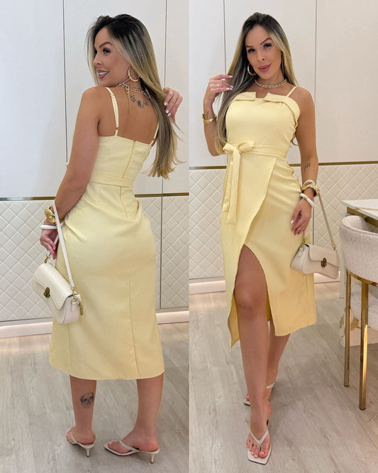Vestido Rosana Amarelo 120088