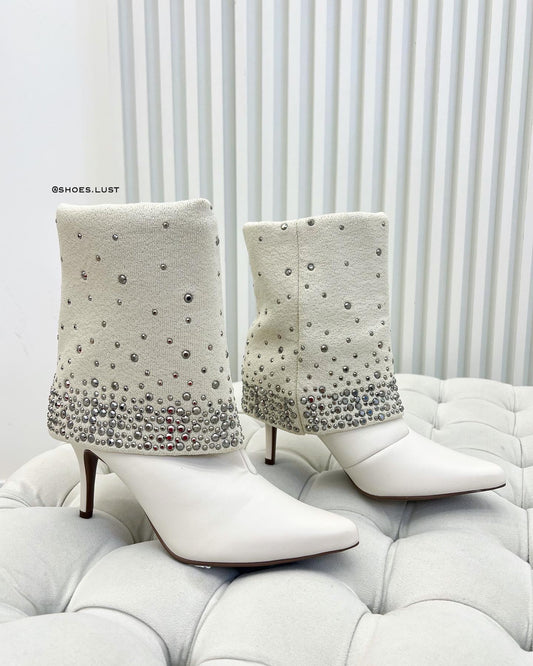 Bota Lust Shoes Selena Off White – 385664651
