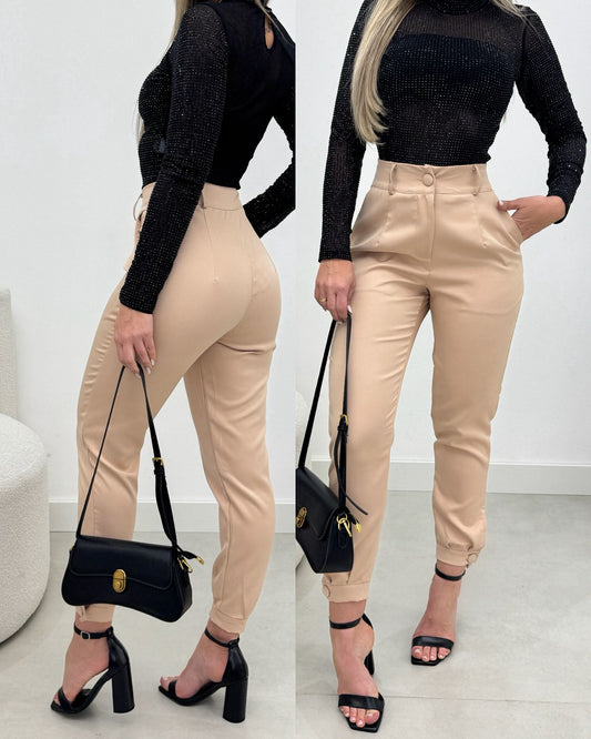 Calça Heidi Bege 106947