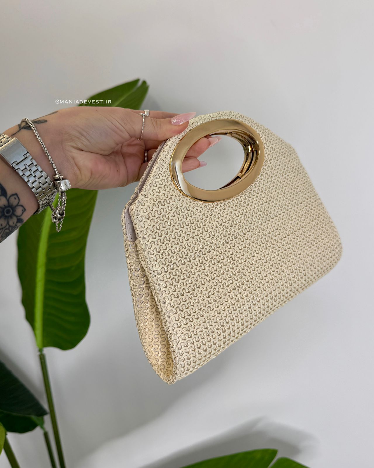 Bolsa Célia Creme 86245