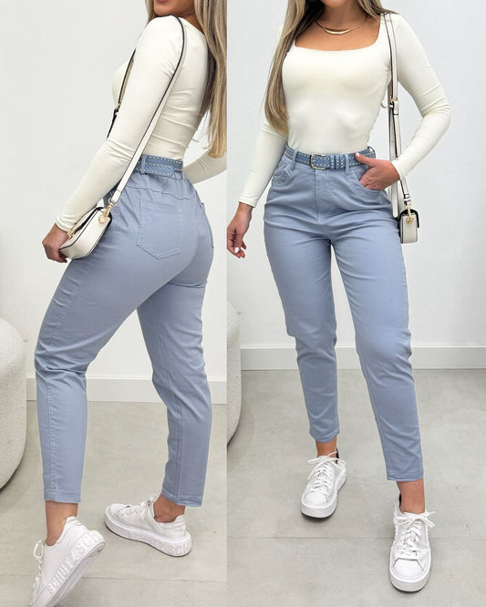 Calça Sarja Rubia Azul 104775