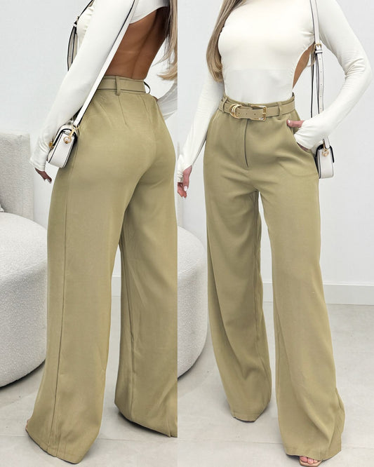 Calça Pantalona Melissa Verde 103427