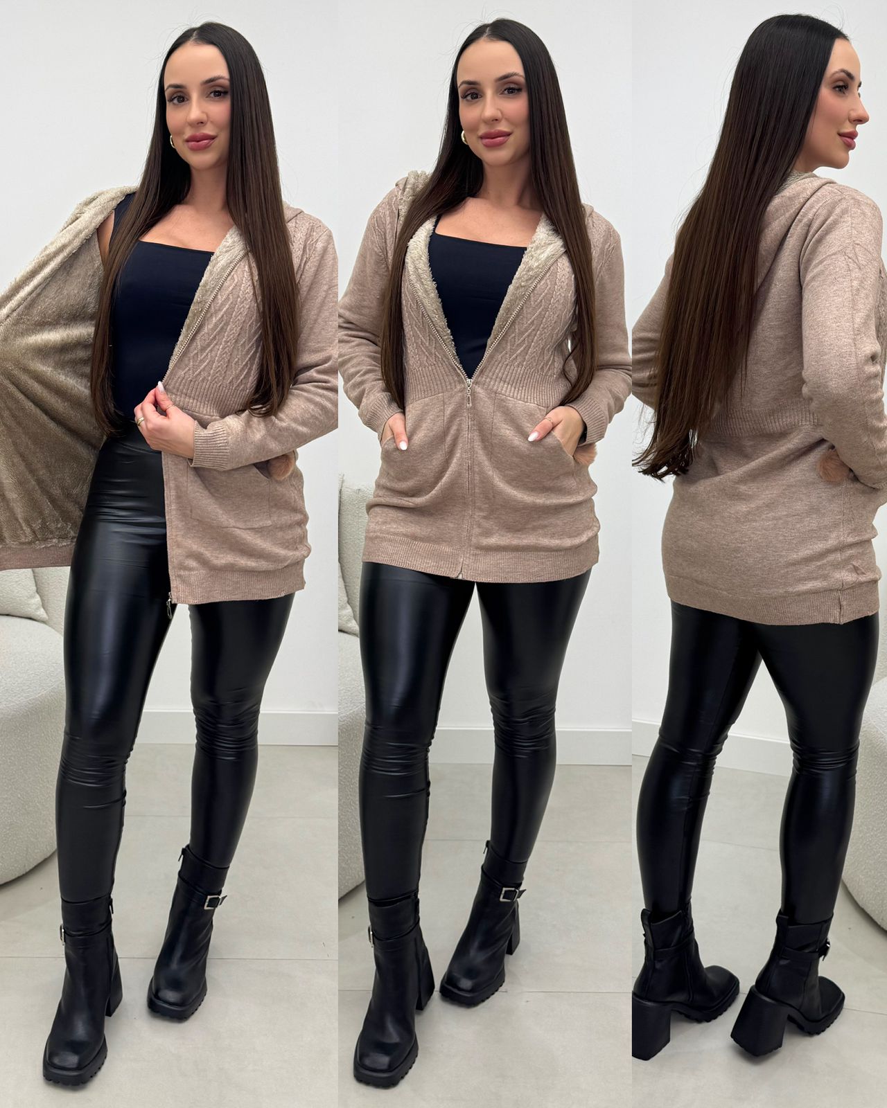 Casaco Lauana Bege 133856