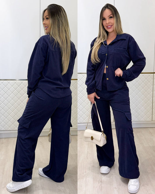 Conjunto Franci Azul Marinho 133738
