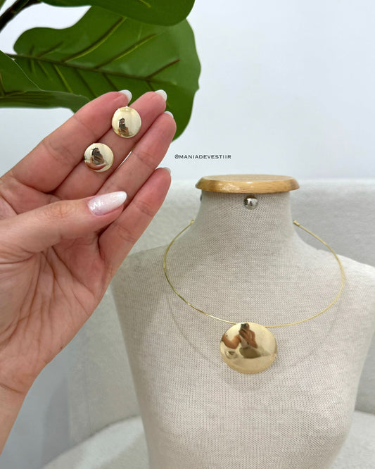 Conjunto Colar e Brinco Mania Essenza 118078