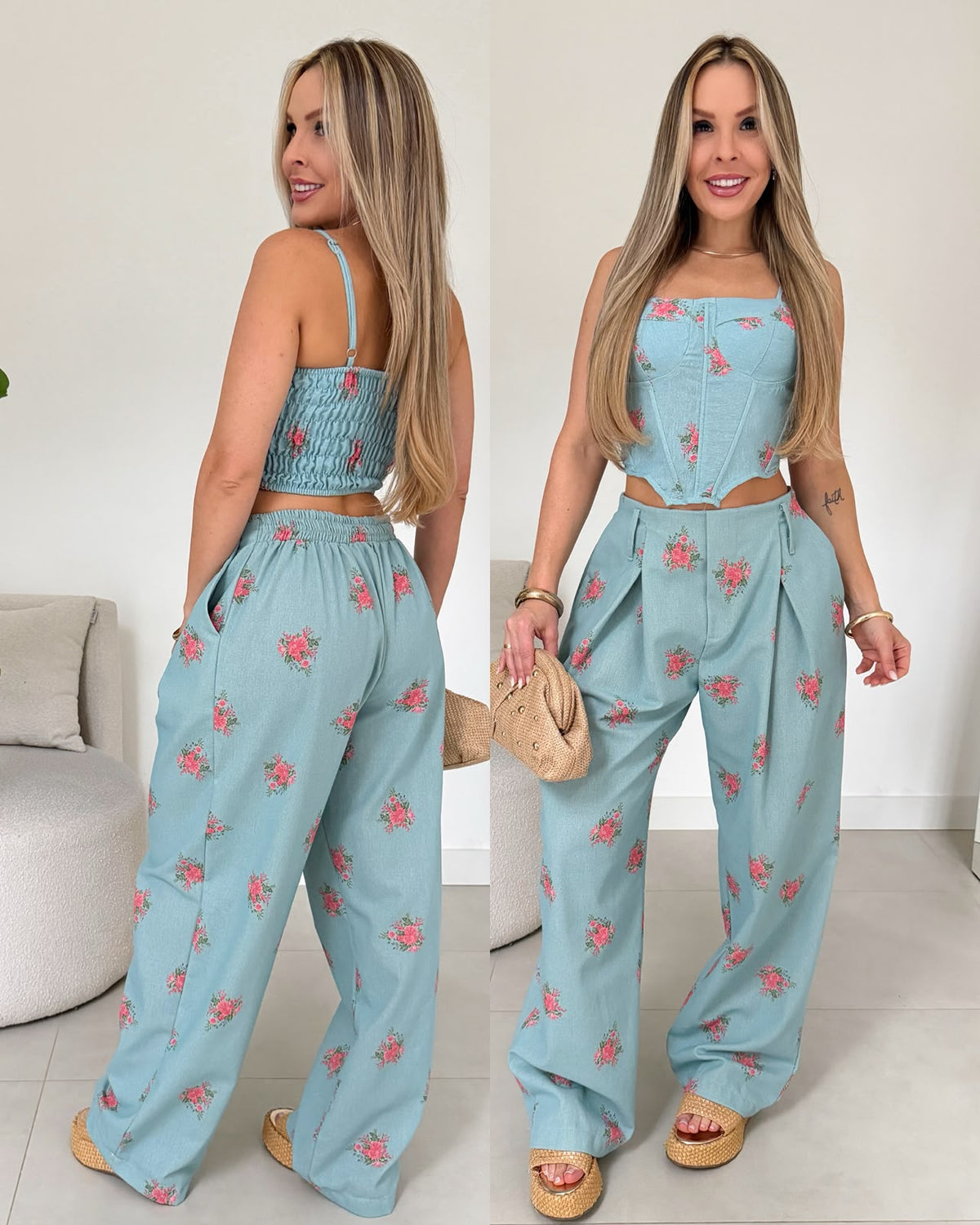 Conjunto Kemily Azul 137235