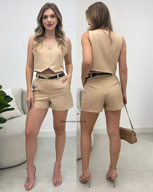 BLACK Conjunto Marines Bege 116602