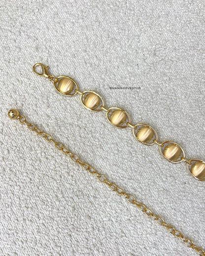 ﻿Cinto Ester Dourado 113561