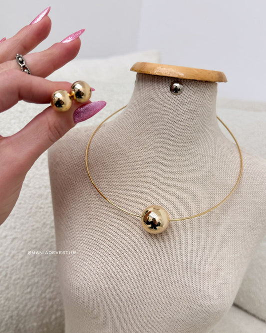 Conjunto Colar e Brinco Vitoria 102939