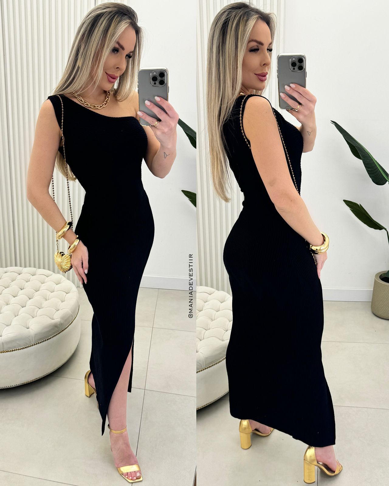 Vestido Tricô Mika 70766