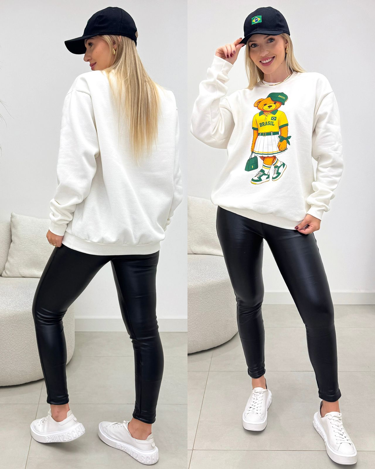 Blusa Moletom Safira Off Brasil 134610