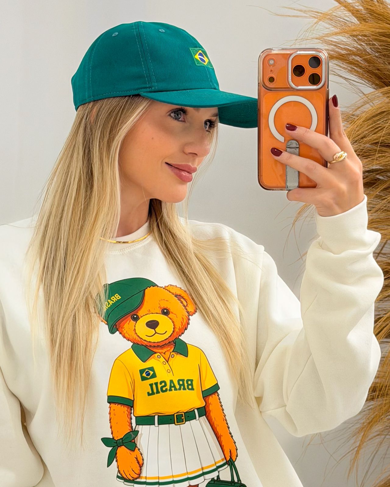 Boné Brasil Verde 134688