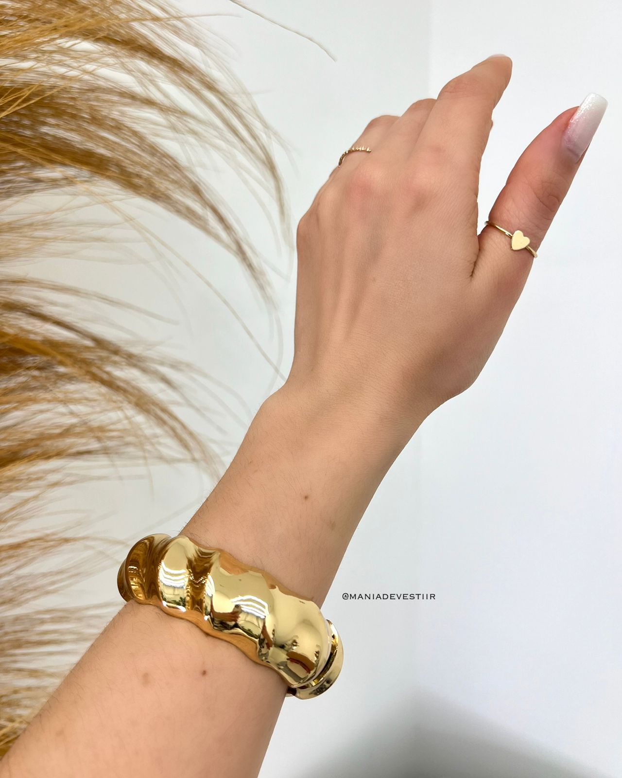 Bracelete Luriane Dourado 110058