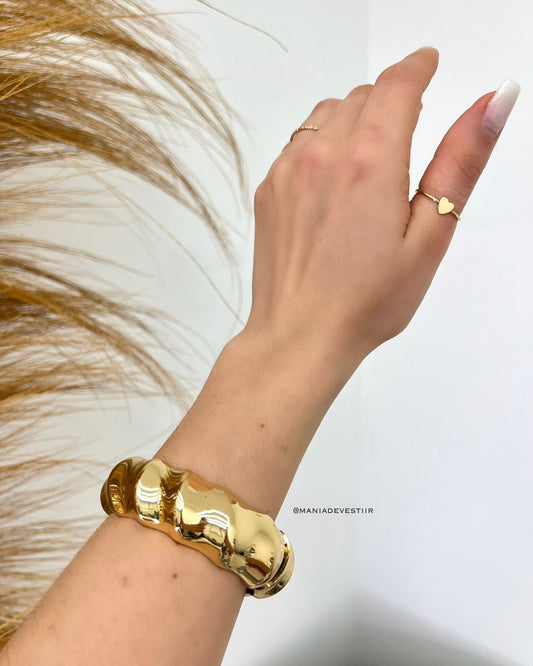 Bracelete Luriane Dourado 110058