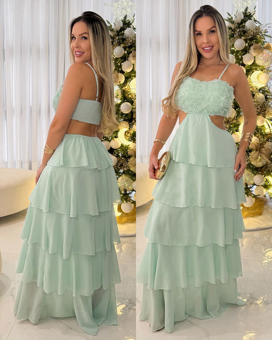 Vestido Mariela Verdinho 117679