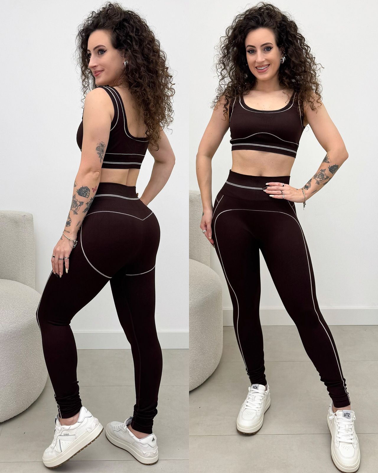 Conjunto Fitness Dora Chocolate 133337