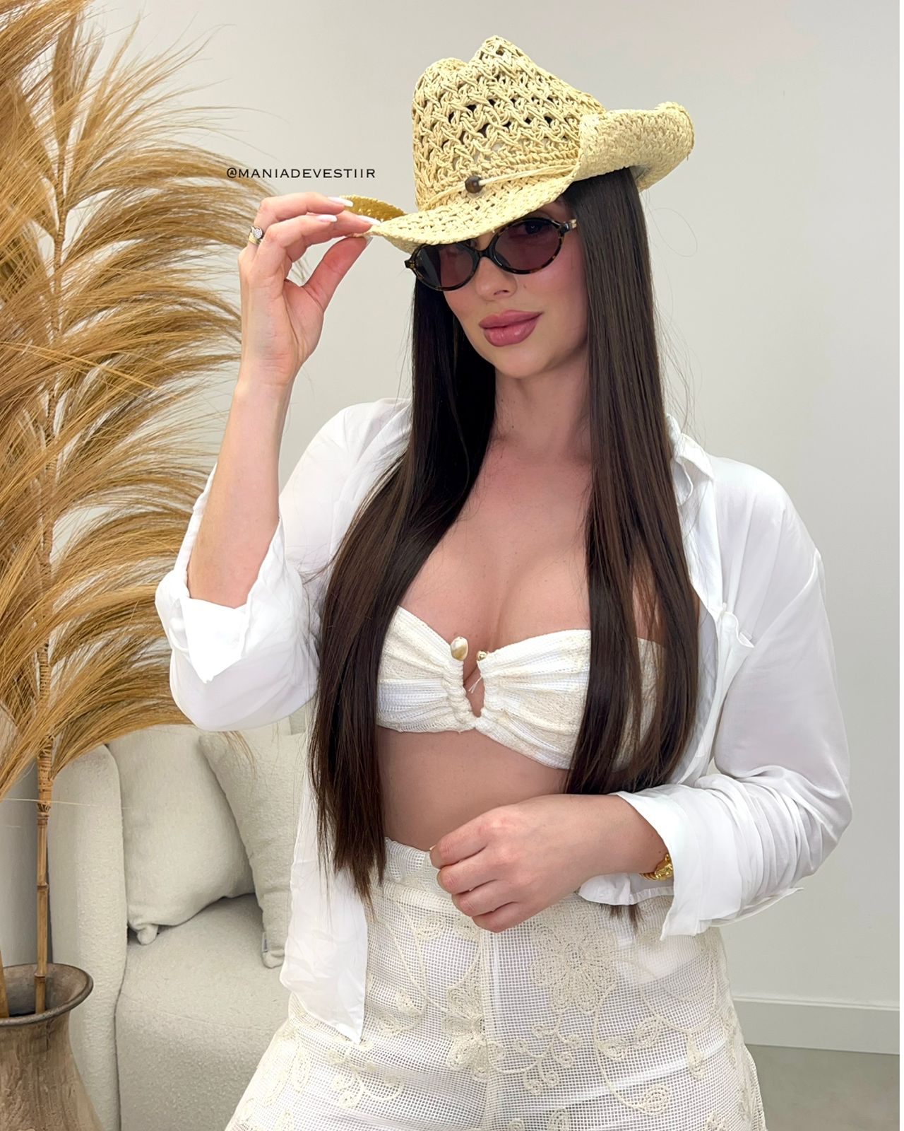 Chapéu Caribe Bege Claro 113523