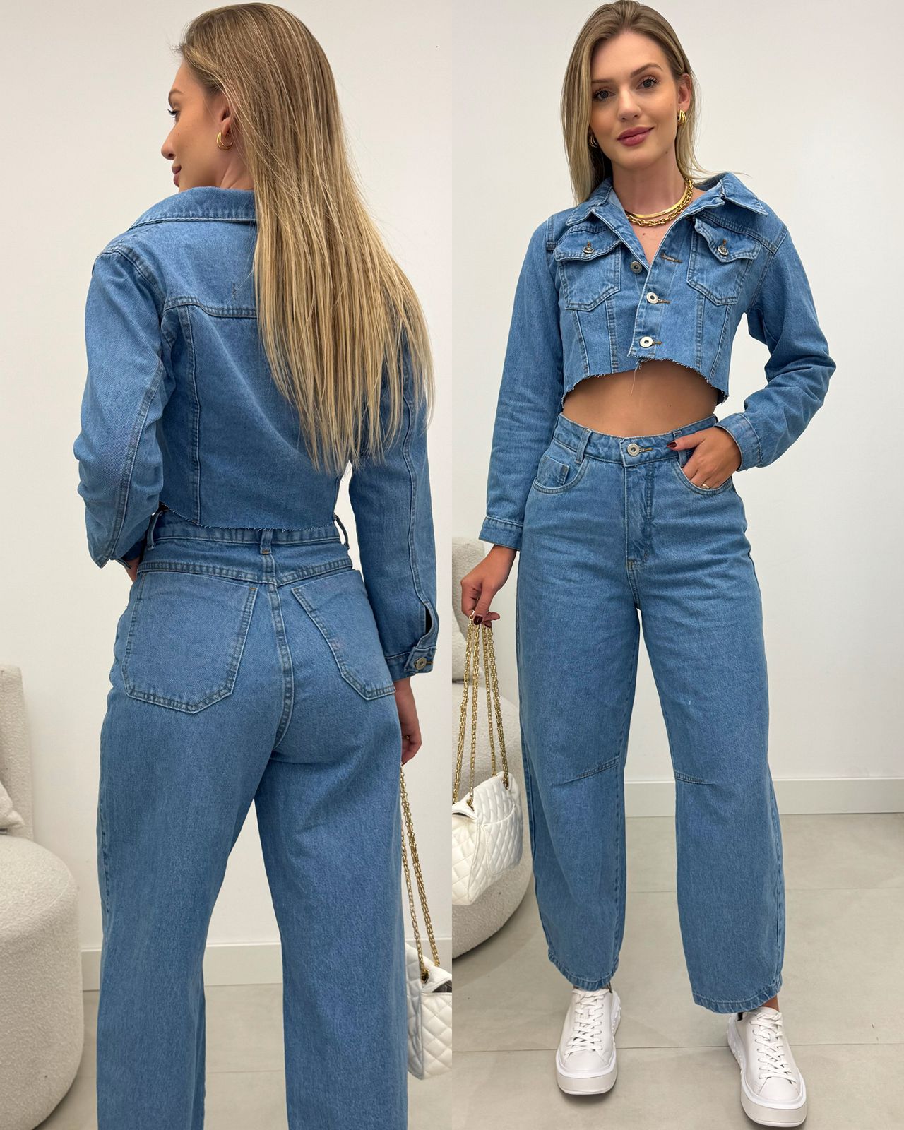 Jaqueta Jeans Ozzo Julia 129382