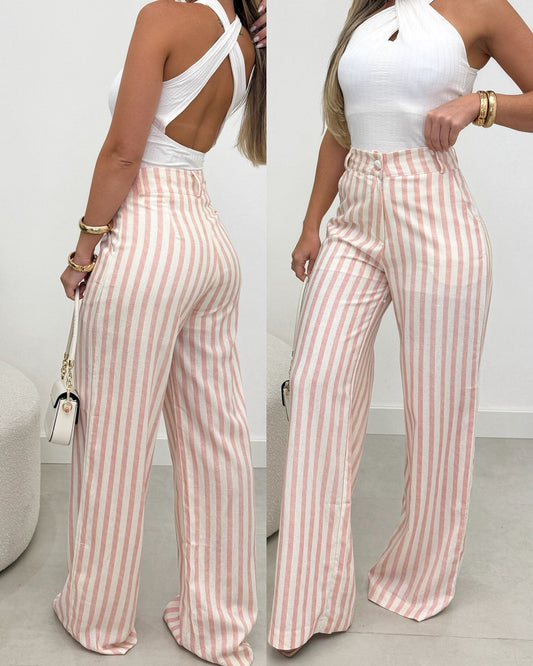 Calça Pietra Listra Rosa 108286